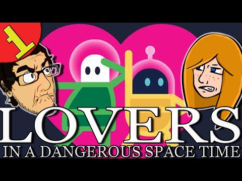 Let's Play Lovers In A Dangerous Spacetime Part 1 (First Impressions Gameplay)
