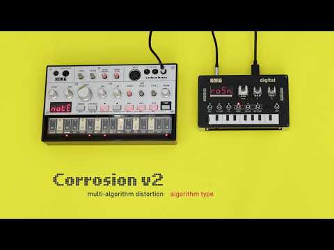 KORG Corrosion v2 by Sinevibes: volca bass + NTS-1
