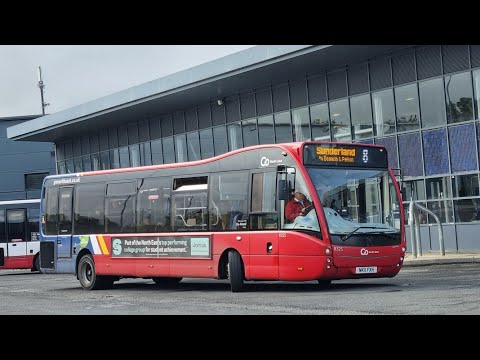 COVERING: Route 8 | NK11FXH/8325 - Go North East: Optare Versa V1110