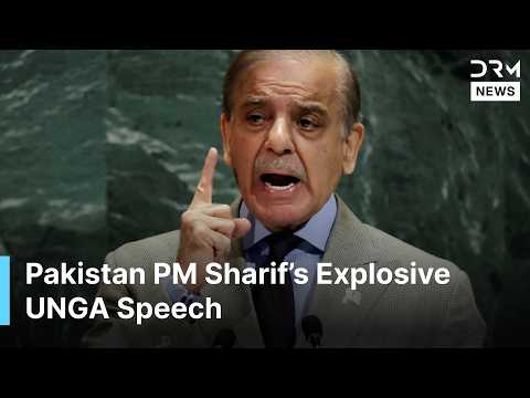FULL SPEECH: Pakistan PM Sharif Slams India, Israel in Fiery UN Address, Praises Trump | AC1G