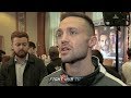 JOSH TAYLOR "I FEEL LIKE I CAN STOP PROGRAIS IN THE MIDDLE ROUNDS"