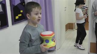 The leopard drum. I can read and speak. Рождественский фестиваль. Декабрь 2018.