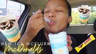 Trying #McDonalds Secret Menu McFlurry | Basi Oliphant | South African Youtuber