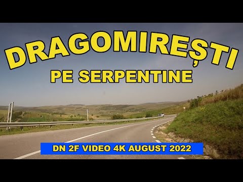 Serpentine DRAGOMIRESTI - Blesca Ivanesti VASLUI august 2022 video 4k
