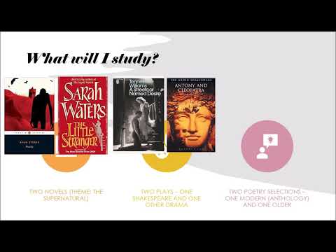 English Literature A Level - Virtual Welcome Week June 2020