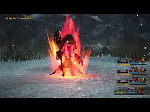 Bravely Default II Solo Challenge - Baba Yaga vs Adelle (level 16)