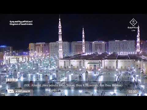 🔴 Madina Live Tv Online 24/7 | بث مباشر || قناة السنة النبوية Madinah Live Today HD