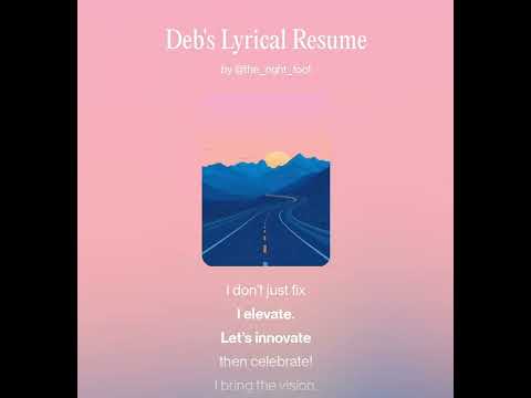 Lyrical Resume