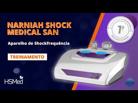 Narniah Shock - Aparelho de Ultrafrequência E Ondas De Choque + Rack - Medical San