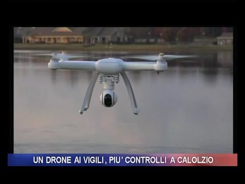 Un drone ai vigili, più controlli a Calolzio