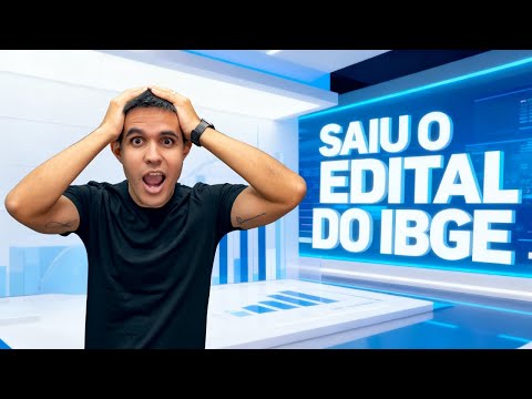 Edital IBGE PUBLICADO: 9.580 vagas de nível médio e sem redação! Análise DIRETO AO PONTO