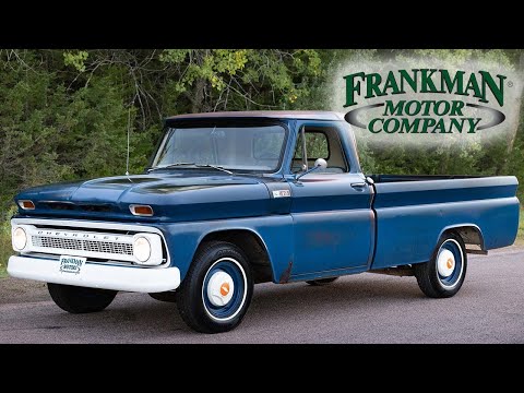60K Mile -1965 C10 - Frankman Motors Company - Walk around and Driving Video