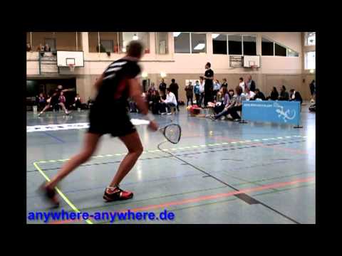 Finale Ü40 Deutsche Speed Badminton Meisterschaft 2011 -German Speed ​​Championship