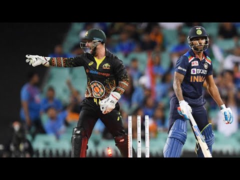 'I'm not Dhoni!' Wade jokes after narrow stumping miss | Dettol T20I Series 2020