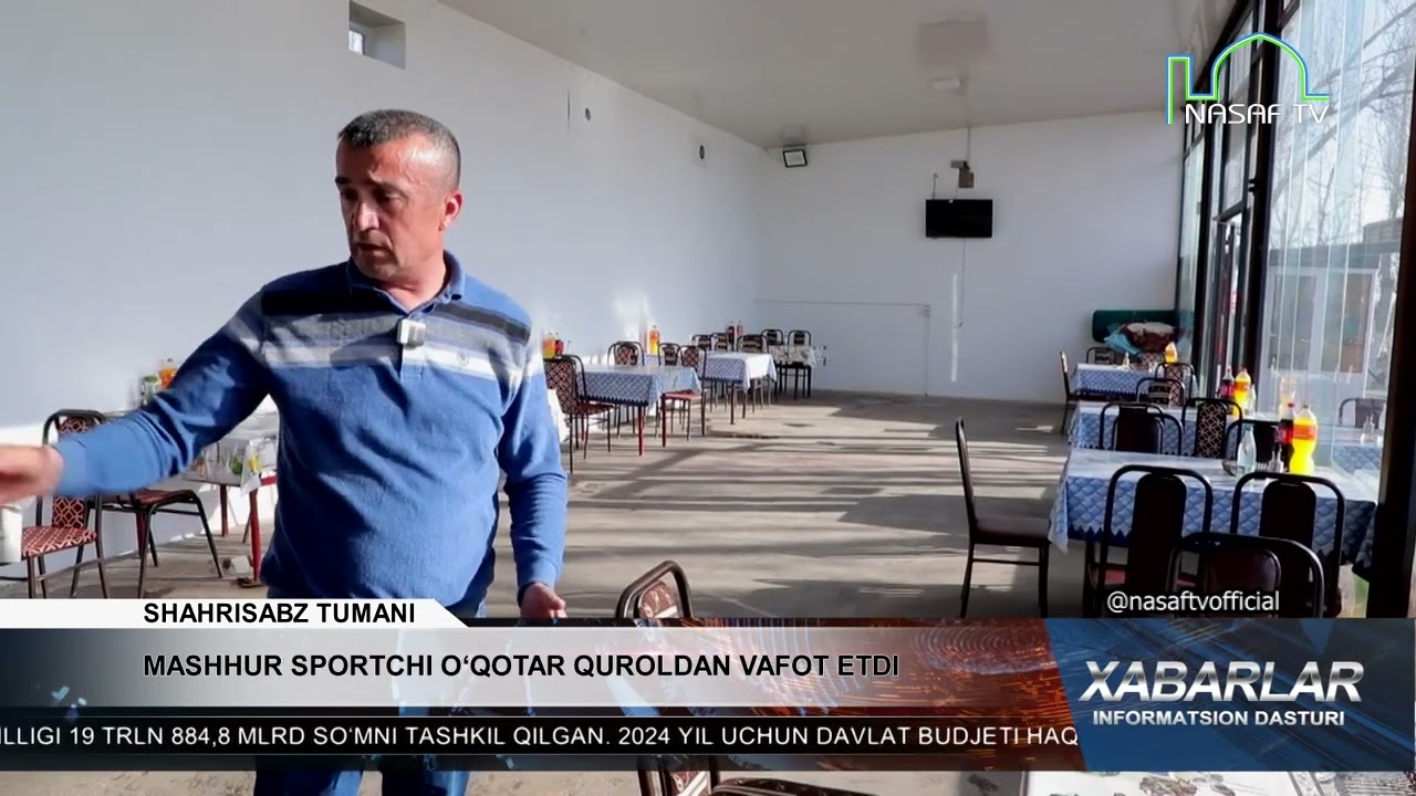 MASHHUR SPORTCHI O`QOTAR QUROLDAN VAFOT ETDI