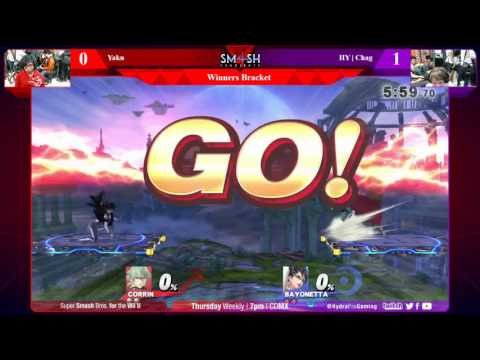 SP80 Yaku (Shulk, Corrin) Vs. HY | Chag (Bayonetta) - Winners Bracket - Smash 4
