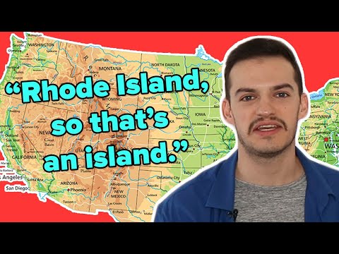 Aussies Try To Label A Map Of The USA
