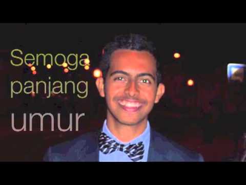 Reza's mother birthday video