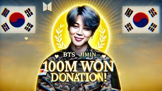 Unexpected! Jimin BTS Donated 100 million won for this act of kindness