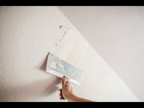 Prepping a Textured Wall for Wallpaper