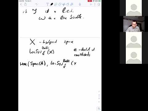 Dennis Gaitsgory - The moduli space of l-adic local systems and application to Langlands theory
