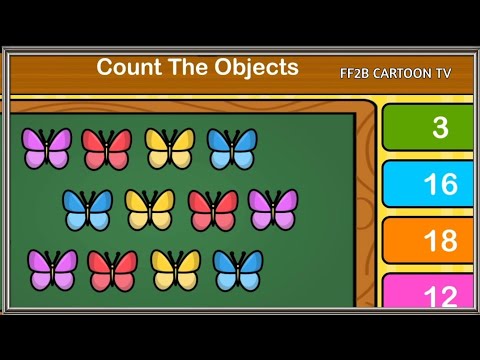 count the object | math kids learning video| math kids video| count the object and learn easy kids