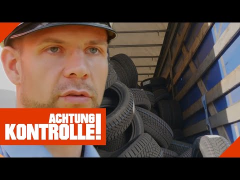 LKW komplett falsch beladen: LKW Fahrer versteht Polizei nicht! 2/2 | Achtung Kontrolle | Kabel Eins