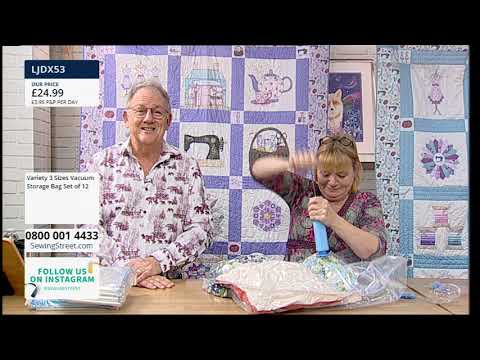 Sewing Street – 04/02/2023 – Amber Makes Block of the Month 12! Plus Stencil Up