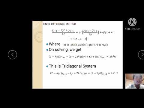 Finite Difference Method of ODE Multiple Choice
