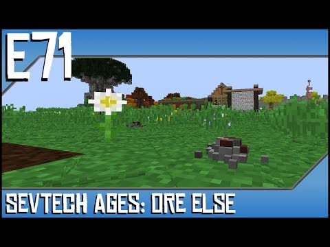 Sevtech Ages-Ore Else-Ep71-Modded Minecraft-Cinnabar, Ore Prospector, Windmill