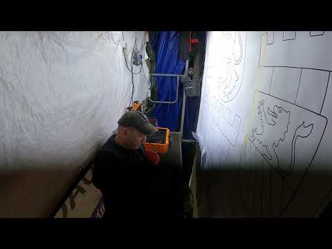 Das Colditzer Stadtwappen - Schieferornament - Teil 5 - Letzte Schiefer vor Weihnachten