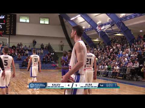 KALEV CRAMO vs ALBA FEHERVAR, 24.09.2017 - Basketball Champions League Qualification Round 2