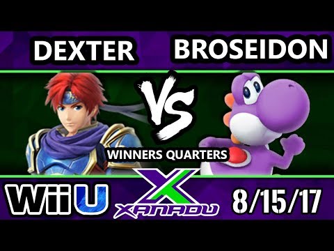 S@X 215 - Dexter (Roy) Vs. Broseidon (Yoshi) - SSB4 Winners Quarters - Smash 4 - Smash for Wi U.