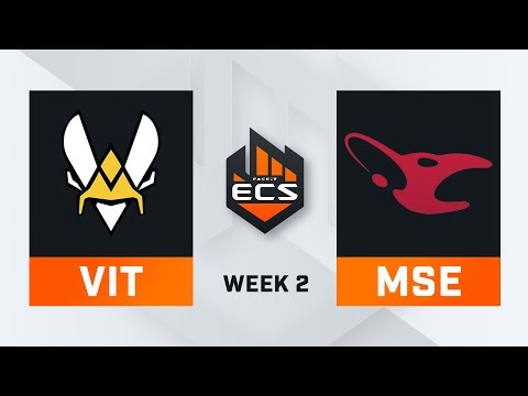 Vitality vs Mousesports - Map 2 - Mirage (ECS Season 7 - Week 2 - DAY3)