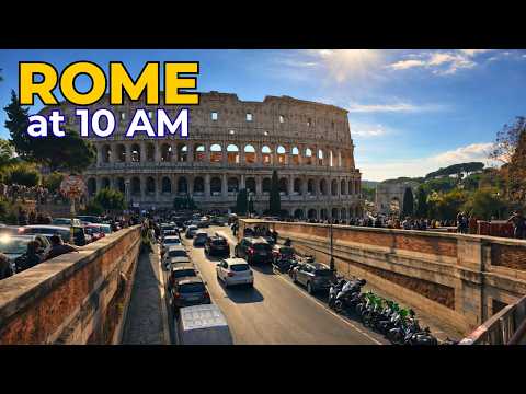 This is Rome in February 2026 | 4K HDR Real-Time Walking Tour, No Cuts