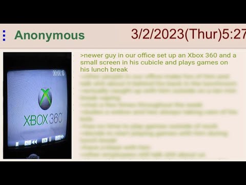 Anon has a new friend at work - 4chan greentext storytime