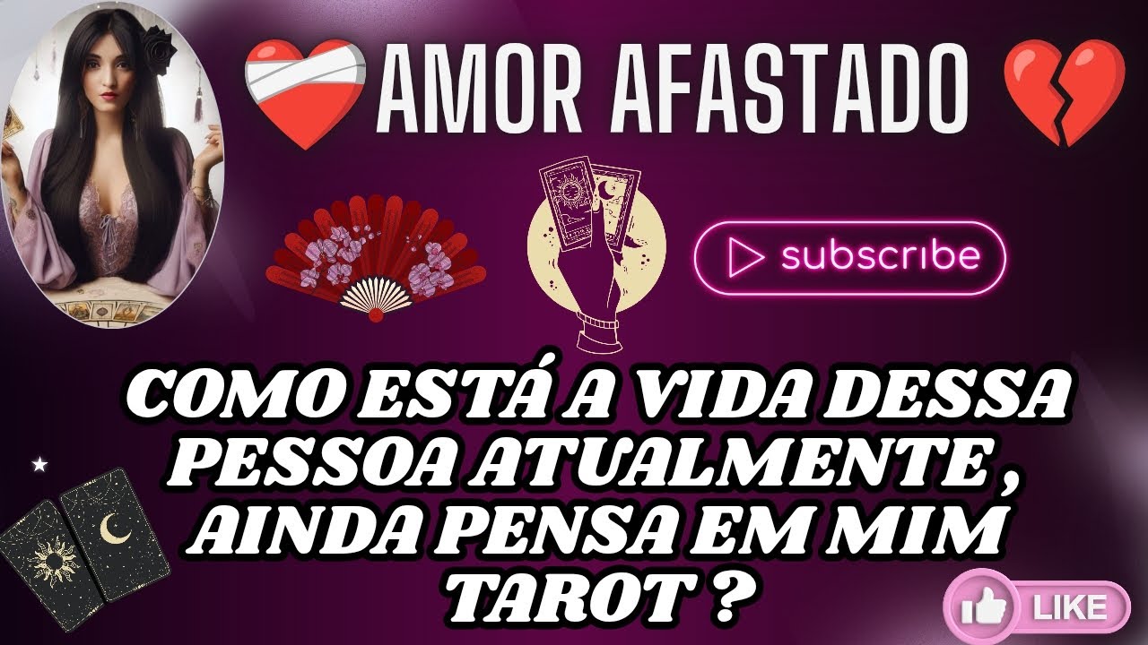 💔💥AMOR AFASTADO , COMO ESTÁ A VIDA DELE(A)ATUALMENTE 👀🤯 , AINDA PENSA EM MIM 💞⁉️| COMPLETO 🔮 #tarot