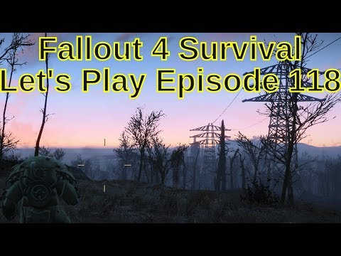 Fallout 4 Survival Let's Play Episode 118 - Cleaning The Inventory, Finally