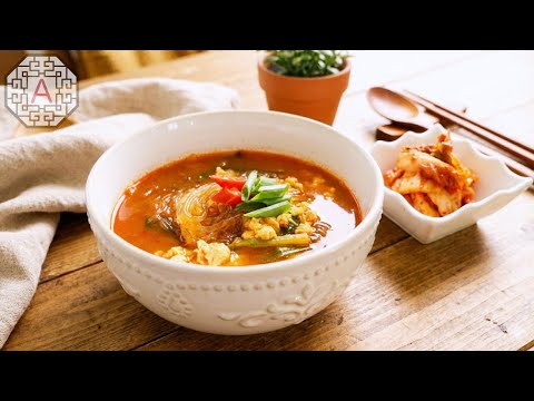 Spicy Korean Egg Drop Soup (Ready in 10 Minutes!) | Aeri's Kitchen