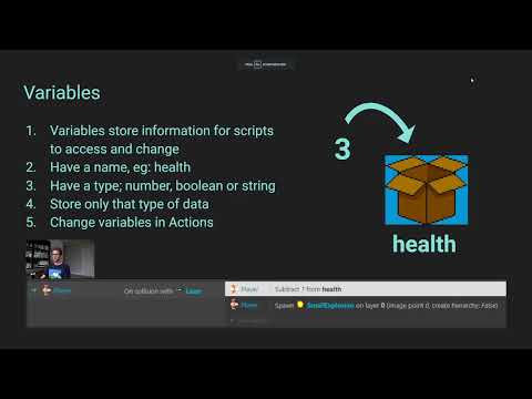 Coding with Variables and Conditions in Construct 3