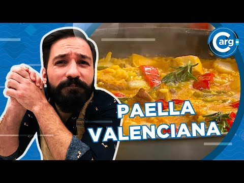 RECETA DE PAELLA VALENCIANA