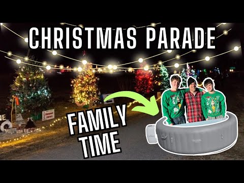 Glenpool Christmas Parade | BlackGold Park | Early Family Christmas Gift Saluspa | Farm Life Vlog