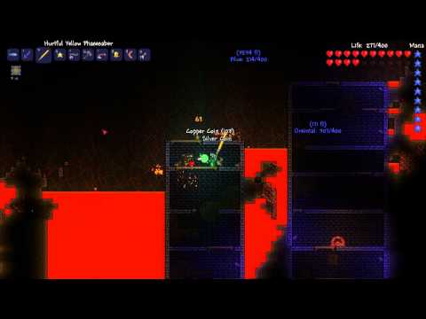 Terraria :: Playthrough - Part 39 "Mining for red stuff"