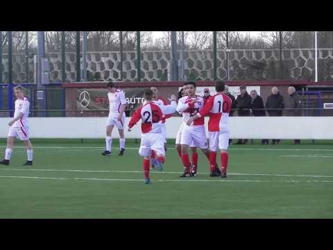 3 feb 2019 UVV 1 - HDS 1 com 4-2 Doelpunt Bishoy, assist Ilias (1-0)