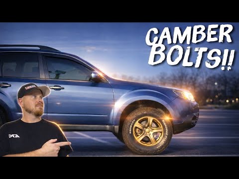 Subaru Camber Bolt HOW-TO!!