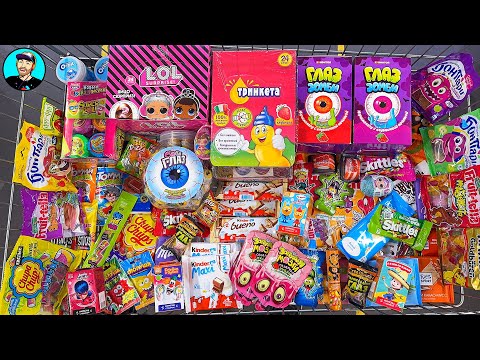 A Lot of Candy 2025 Киндер Маша и Медведь, Щенячий Патруль, Смешарки, Фиксики, Роблокс, LOL