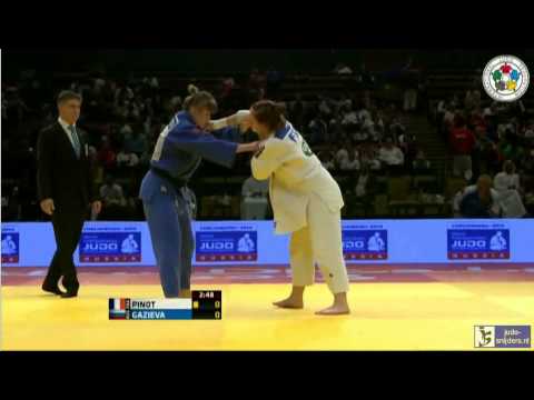 Judo 2013 Grand Prix Abu Dhabi: Pinot (FRA) - Gazieva (RUS) [-70kg] QF
