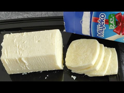 Kako od 1 litra mlijeka napraviti više od 1 kg sira? Nevjerovatan recept za sir! #420