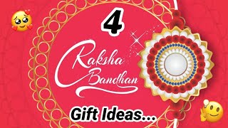 4 Handmade Rakshabandhan Gift Ideas • rakhi gift making at home • rakhi gifts