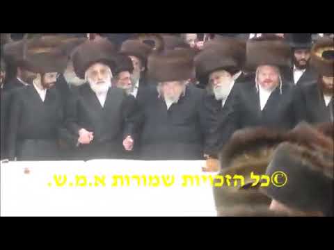 Viznitz Yerushalayim Rebbe At Simchas Beis Hashoeva In Belz - 5783
